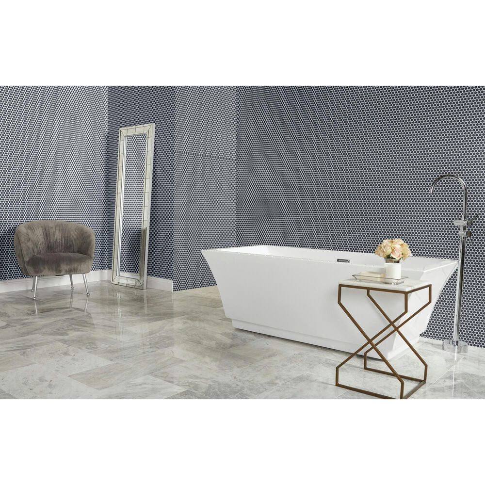 Dal-Tile Color Wheel Navy 13&#39;&#39; X 11&#39;&#39;Ceramic Mosaic Sheet, , large