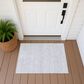 Dalyn Rug Company Soft Essentials Solid Silver 1"8" x 2"6" Area Rug, , large