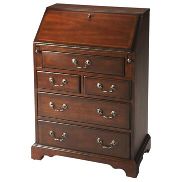 Butler 38" Secretary Desk in Cherry, , large
