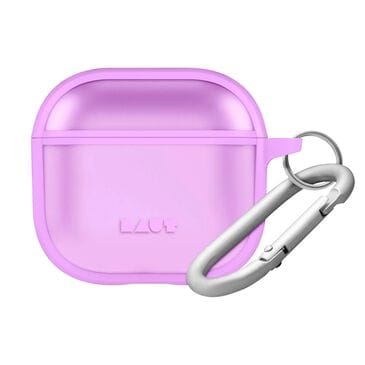 LAUT Huex Protect Case for AirPods 4 in Bright Pink, , large