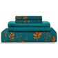 5-Piece King Velvet Duvet Set in Bramble Teal, , large