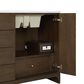 James Martin Vanities Gracyn 72" Double Bathroom Vanity in Sable with 3 cm Victorian Silver Quartz Top, Rectangular Sinks and FreePower Wireless Charger, , large