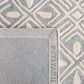 Safavieh Micro-Loop MLP262F 2"3" x 7" Gray and Ivory Runner, , large