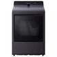 LG 7.3 Cu. Ft. Rear Control Gas Dryer with LG EasyLoad Door and AI Sensing in Matte Black, , large