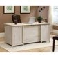 Sauder Edge Water Double-Pedestal Executive Desk in Chalked Chestnut, , large