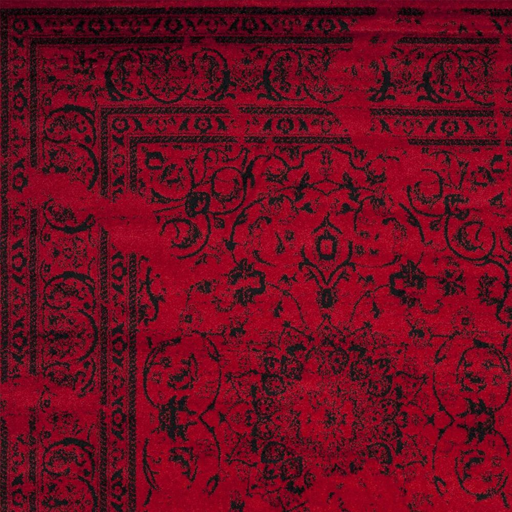 Safavieh Adirondack ADR101F-4 4&#39; x 6&#39; Red/Black Area Rug, , large