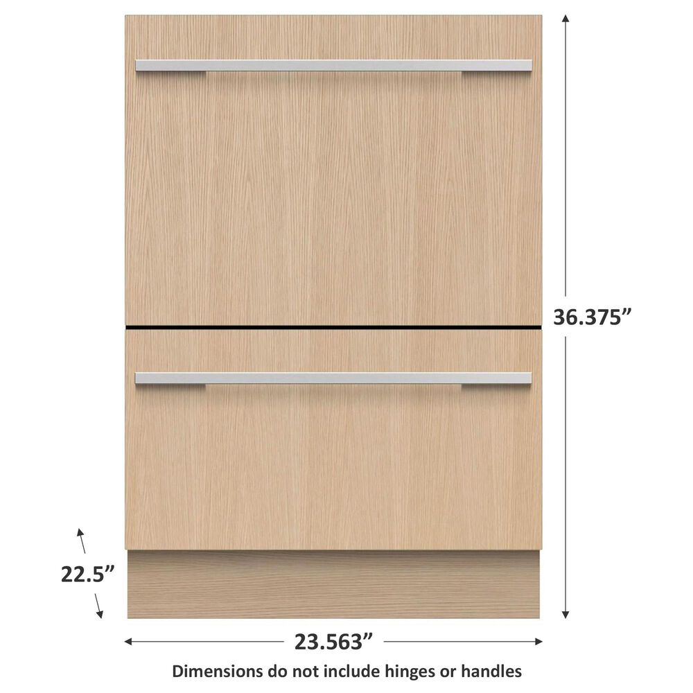 Fisher &amp; Paykel 24&quot; Tall Double Dish Drawer Dishwasher - Panels Sold Separately, , large