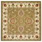 Safavieh Lyndhurst LNH555 6"7" Square Green and Ivory Area Rug, , large