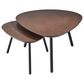 Adesso Hendrix Nesting Coffee Table in Walnut and Black, , large