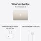 Apple 13" MacBook Air | Apple M5 Chip - 10-core CPU and 10-core GPU - 16GB RAM - 1TB SSD in Starlight with 3-Year AppleCare+, , large