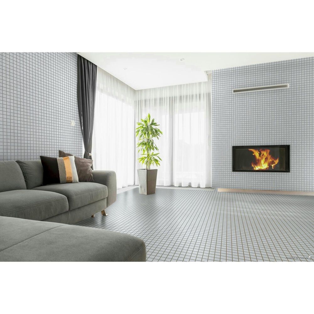 Emser Contessa Oro 2&quot; x 2&quot; Square on 13&quot; x 13&quot; Porcelain Mosaic Sheet, , large
