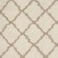 Safavieh Dallas Shag SGD257B-6R 6" x 6" Ivory/Beige Round Rug, , large