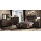 Sasha Lee Grand Teton 5 Piece Queen Bedroom Set in Warm Brown Oak, , large