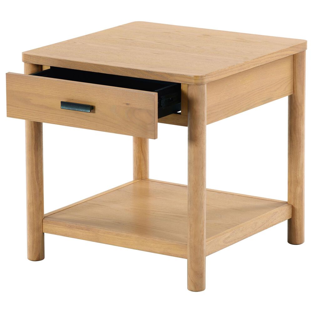 Safavieh Jaylessa 1-Drawer End Table in Natural, , large