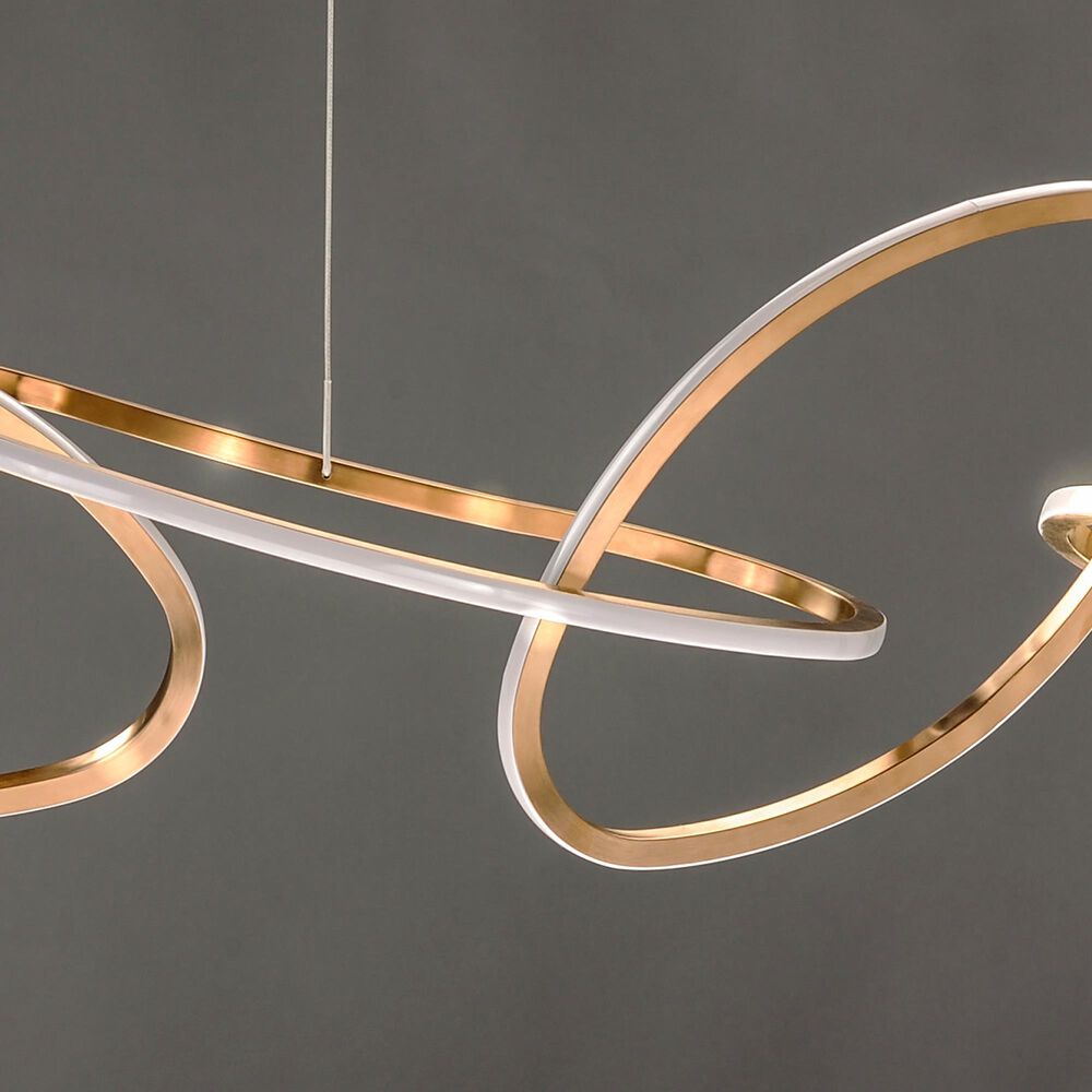 Maxim Lighting Unity 5-Light LED Pendant in Brushed Champagne, , large