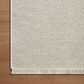 Amber Lewis x Loloi Malibu MAB-01 2"3" x 3"9" Ivory and Dove Indoor/Outdoor Area Rug, , large