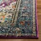 Safavieh Monaco MNC251L-212 2"2" x 12" Violet/Light Blue Runner, , large
