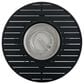 Winston Furniture Slat Top and Icon 5-Piece Round Firepit Chat Set in Textured Pewter, , large