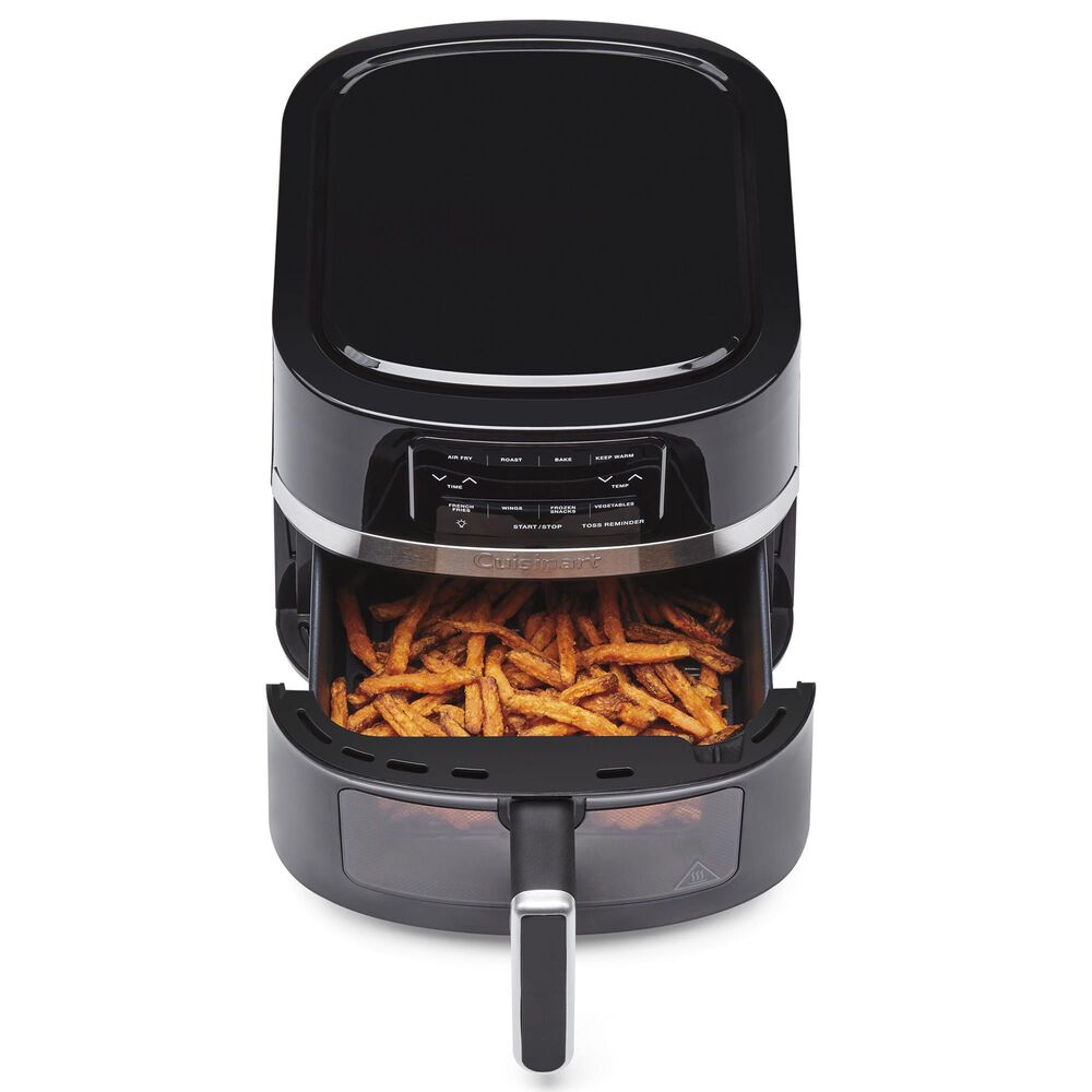 Cuisinart 4.5-qt Basket Air Fryer in Black Stainless, , large
