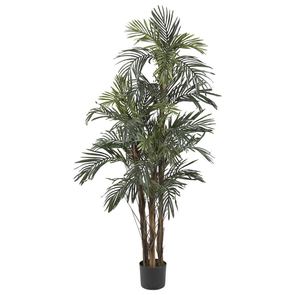 Nearly Natural Inc 5" Robellini Palm Silk Tree, , large