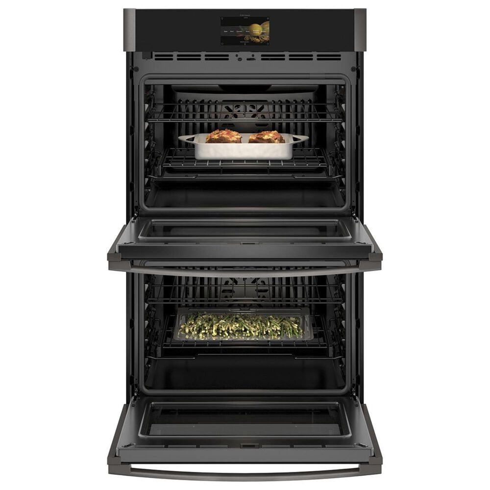 GE Profile 30&quot; Smart Built-In Convection Double Wall Oven - Black Stainless Steel, , large