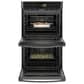 GE Profile 30" Smart Built-In Convection Double Wall Oven - Black Stainless Steel, , large