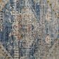 Feizy Kaia 39HWF 3" x 5" Blue and Red Area Rug, , large