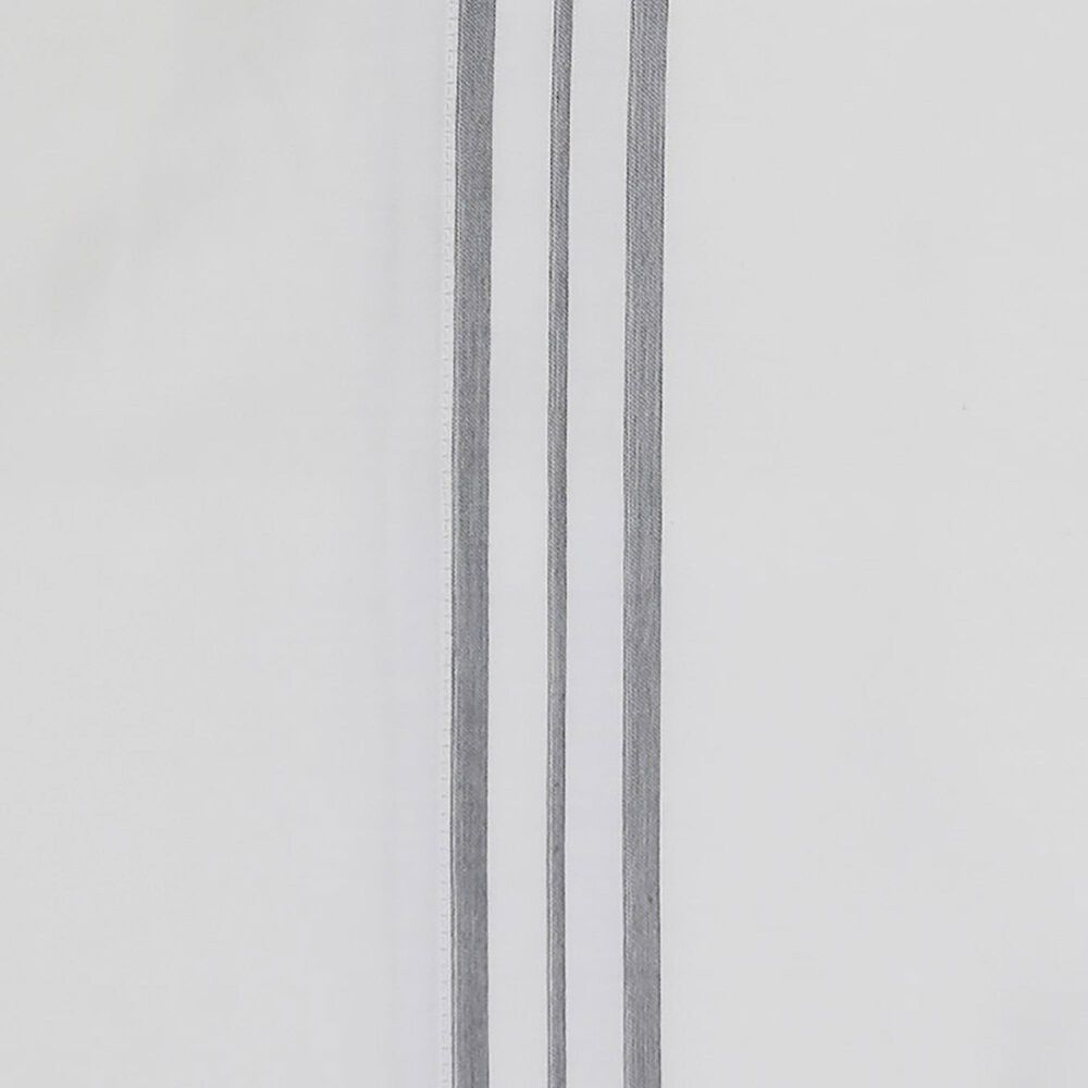 Ann Gish Art Of Home 2-Piece King Hem Stripe Pillowcases In White Grey, , large