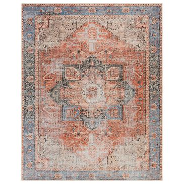 Surya Amelie AML-2309 8"10" x 12" Terracotta, Ivory, Butter, Black, Blush and Blue Area Rug, , large