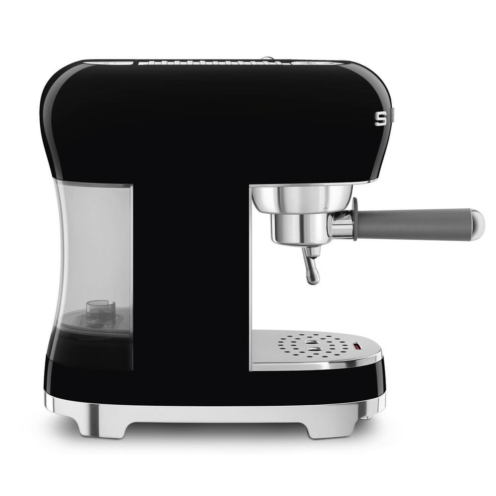Smeg Espresso Manual Coffee Machine in Black, , large