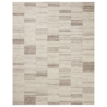Amber Lewis x Loloi Rocky 7"9" x 9"9" Ivory and Dove Area Rug, , large