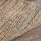 L&R Resources Natural Fiber 5" x 7"9" Navy Area Rug, , large