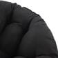 Valor Living Papasan Swivel Chair in Black, , large