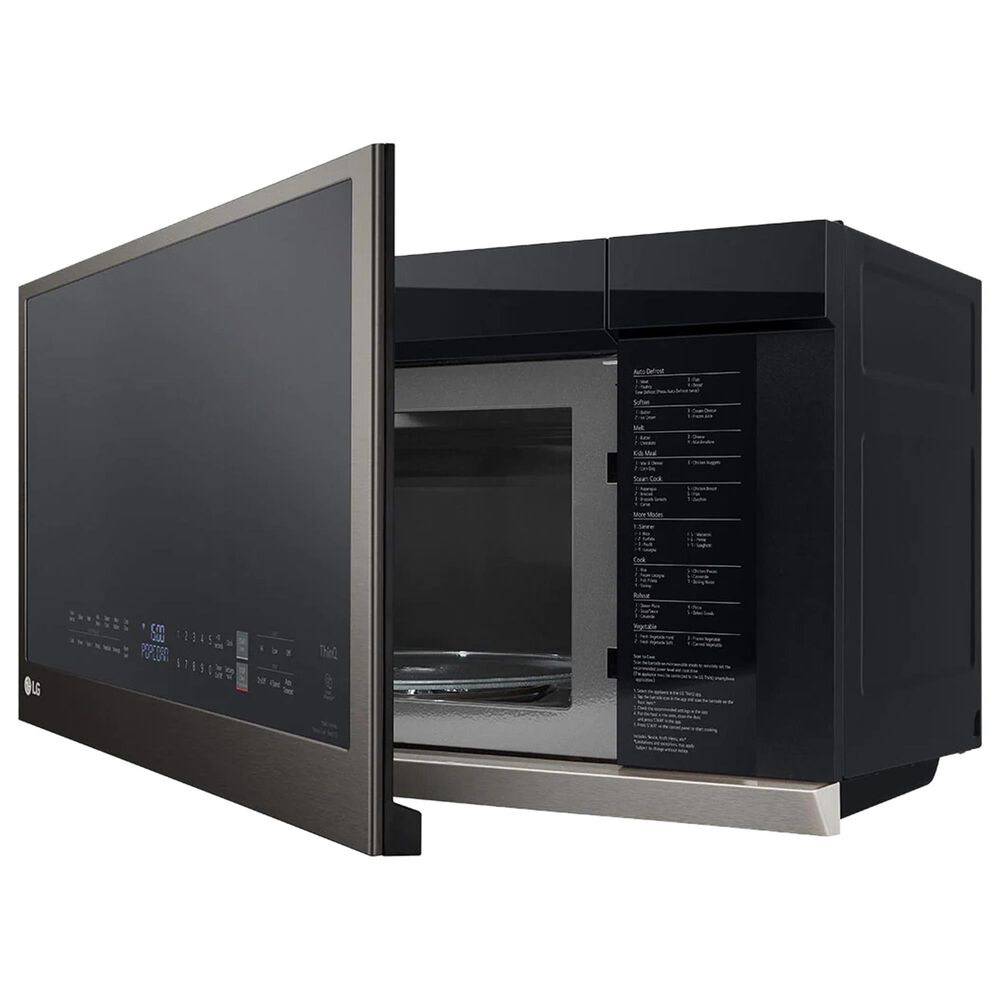 LG 2.1 Cu. Ft. Over-the-Range Microwave Oven with EasyClean in Black Stainless Steel, , large
