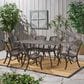 Hearth and Haven Ravenna 7-Piece Outdoor Dining Set in Bronze, , large