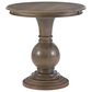 Linon Home Decor Adeline Round Accent End Table in Natural, , large