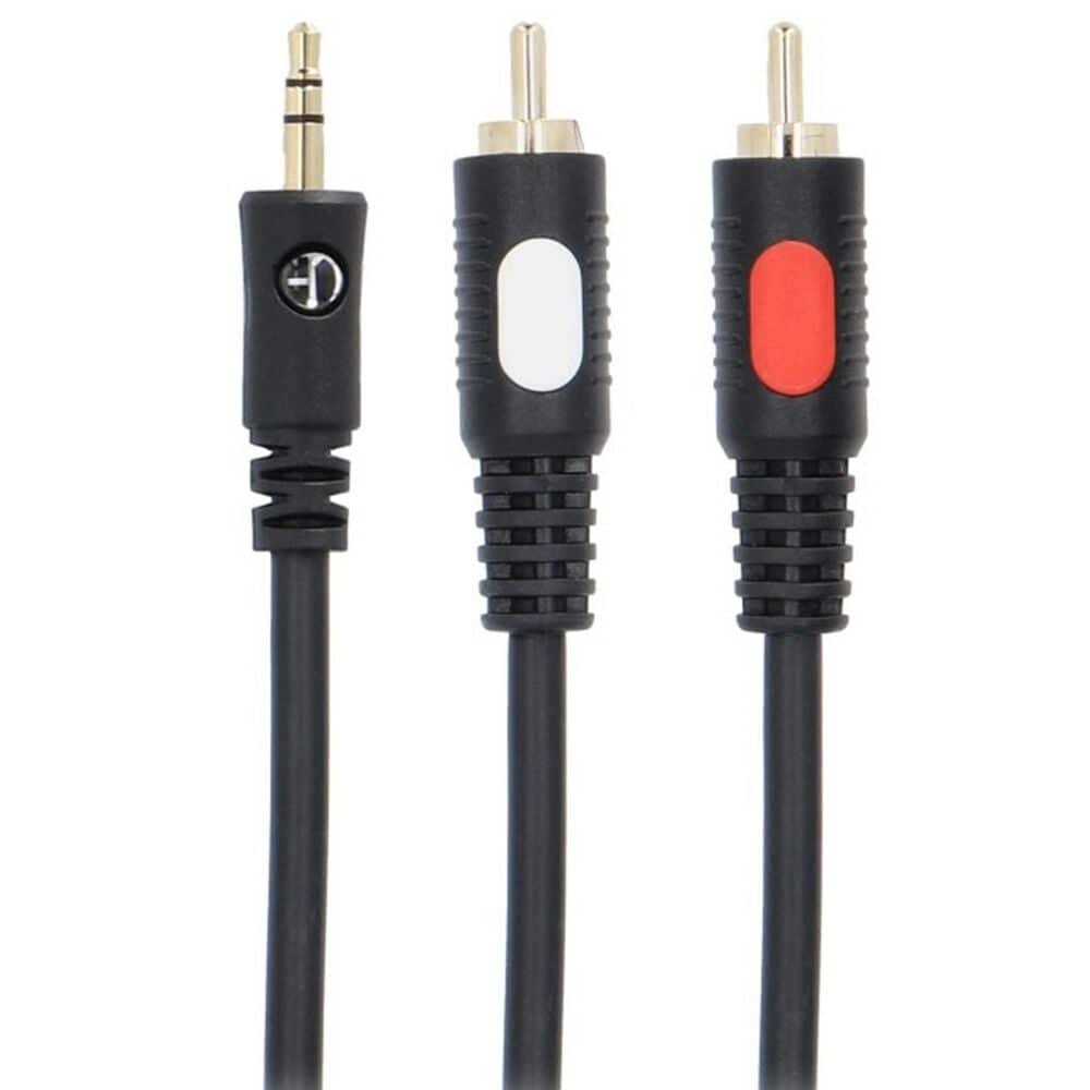Helios 6ft. 3.5MM to RCA adapter in Black, , large