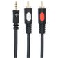 Helios 6ft. 3.5MM to RCA adapter in Black, , large