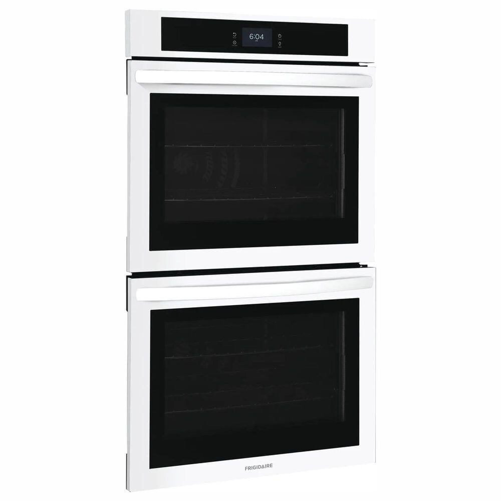 Frigidaire 30&quot; Double Electric Wall Oven with Fan Convection in White, , large
