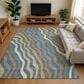 Dalyn Rug Company Kenner Teal 10" x 14" Area Rug, , large