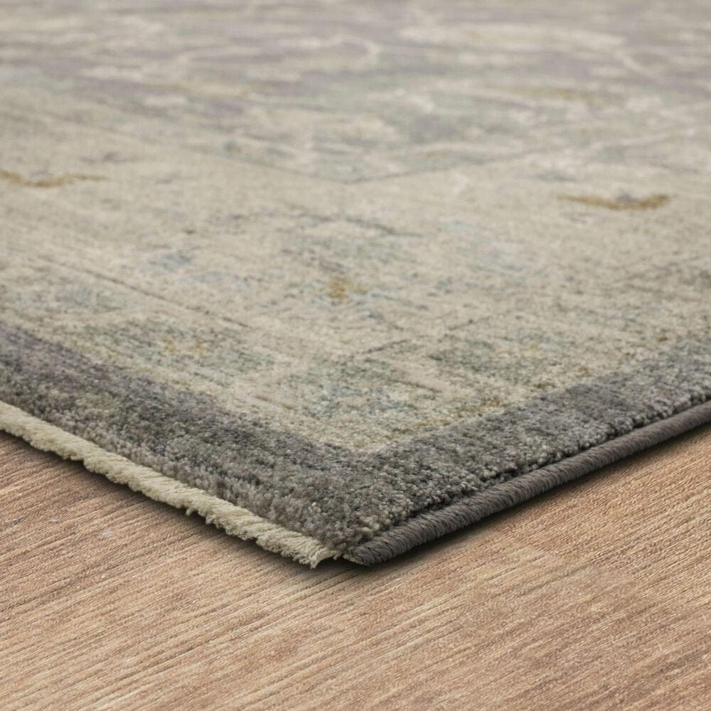 Karastan Adalia 9&#39; x 12&#39;2&quot; Dark Gray Area Rug, , large