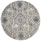 Safavieh Madison MAD600C-5R 5" Round Cream/Light Grey Area Rug, , large