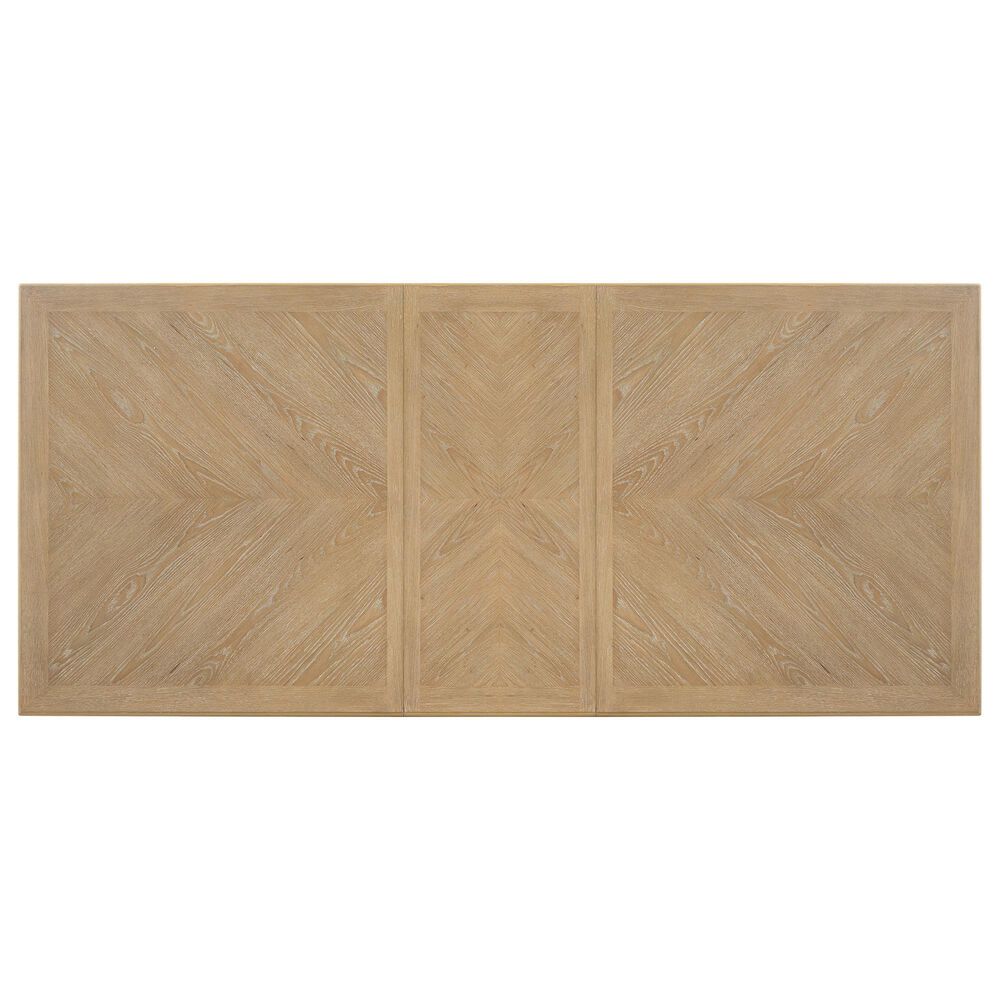 Furniture of America Virex Rectangle Extendable Dining Table in Natural, , large