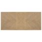 Furniture of America Virex Rectangle Extendable Dining Table in Natural, , large