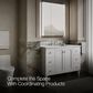 Kohler Maxstow 32" x 40" Lighted Medicine Cabinet in Dark Anodized Aluminum, , large