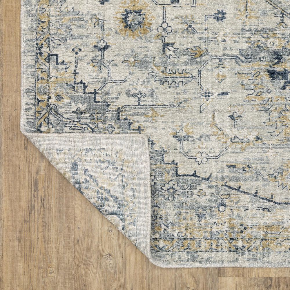 Oriental Weavers Windham Ivory and Gold 10&#39; x 14&#39; Area Rug, , large