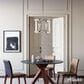 Hunter Astwood 18" 4-Light Chandelier in Polished Nickel, , large