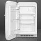 SMEG 4.48 Cu. Ft. Freestanding Compact Refrigerator with Left Hinge in White, , large