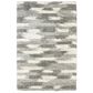Oriental Weavers Henderson 565J 9"10" x 12"10" Grey and Ivory Area Rug, , large