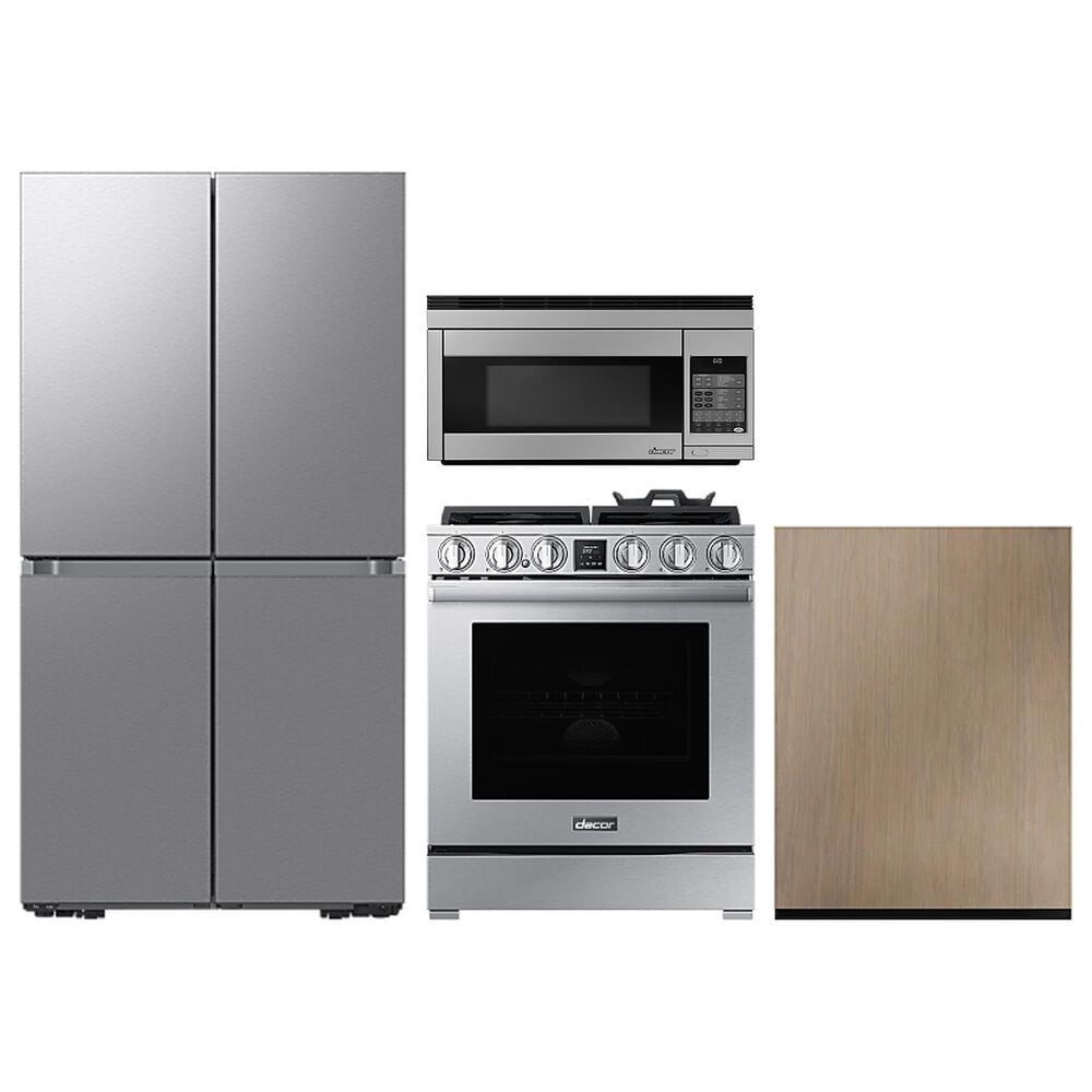 Dacor 4 Piece Kitchen Package in Stainless Steel, , large